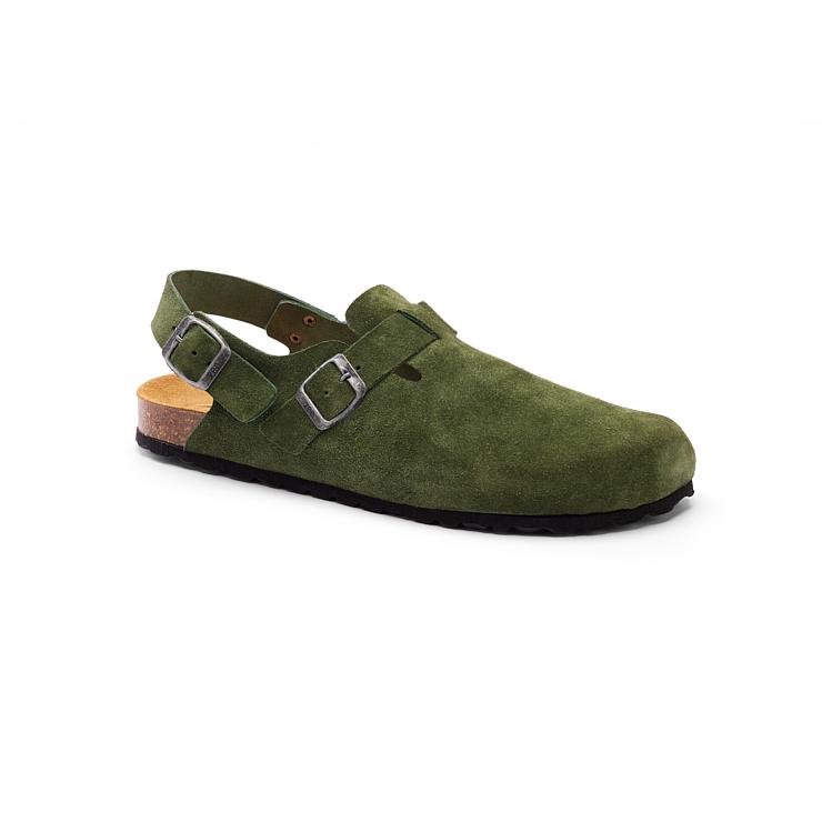 green-suede