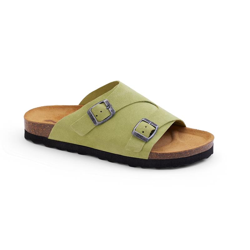green-suede